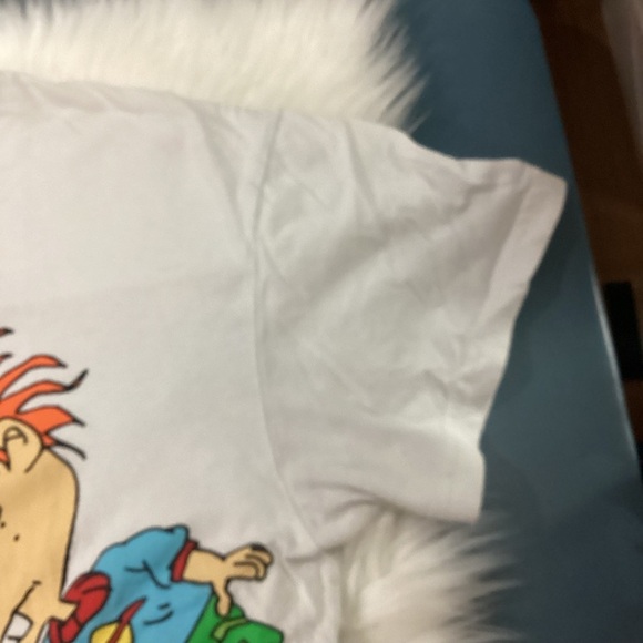 Nickelodeon Rugrats Tee womans L/XL short sleeve colorful on white backg… - Picture 9 of 12